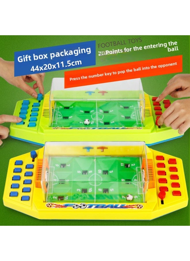 Generic - Children's Desktop Ejection Basketball Shooting Machine Toy Baby Playing Game Parent-Child Interactive Board Game Gift 3-7 Years Old-Color:Basketball (one Box Each Of Blue Base Plates And Green Base Plates) - Image 1
