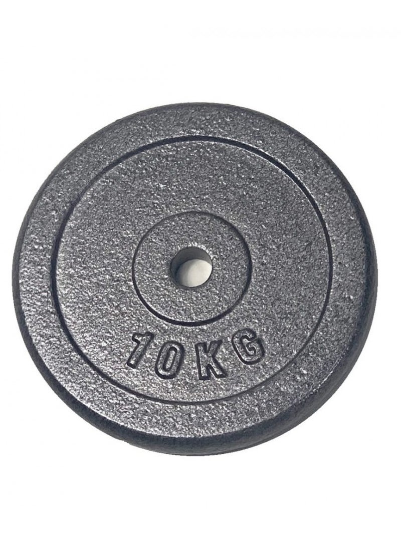 COMMANDO Pair of 10kg Iron Weight Plates (2 Pieces)  - Image 2