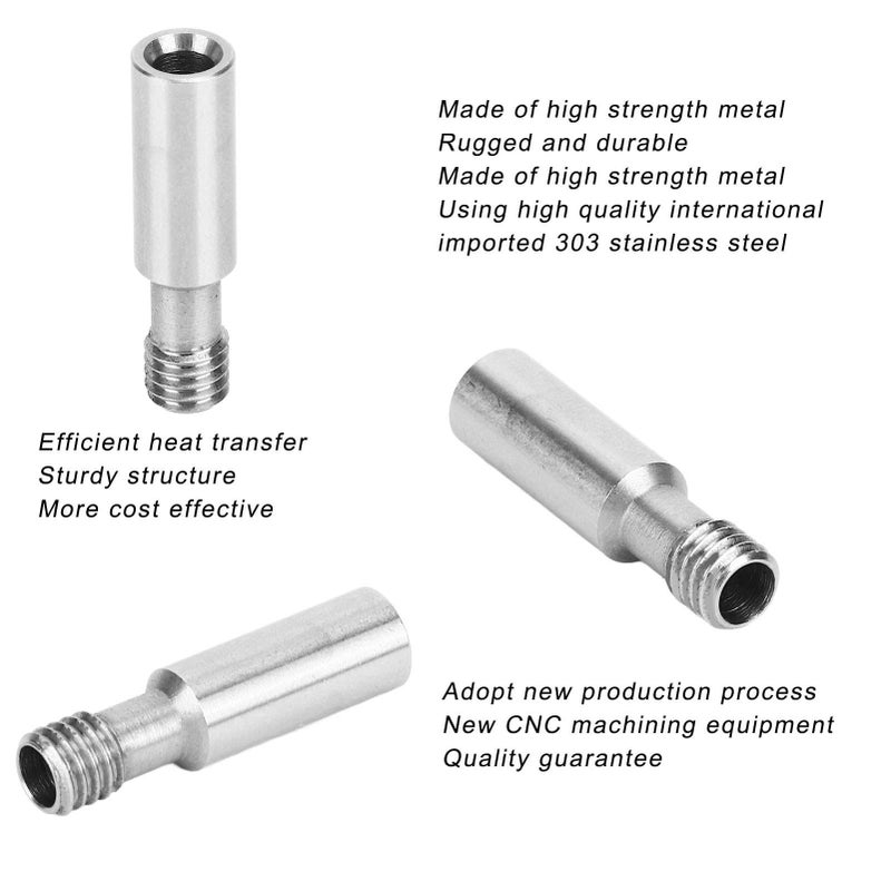 2 Pcs 303 Stainless Steel Heatbreak Tube 3D Printer CNC Finished Thermal Tube - Image 5