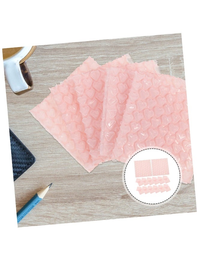 Generic love plastic thicken bubble bags, 60pcs mailing shockproof bubble bags for bubble packaging bags Heart-shaped bubble cushioning bags bubble Shipping Mailers  - Image 5