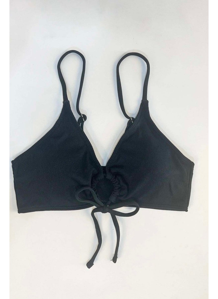 Angelsin Stylish Tie-Up Bikini Top  - Image 4