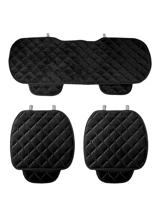 MUNTAQI 3-Peice Four Seasons Front u0026 Back Car Seat Cover - Image 1