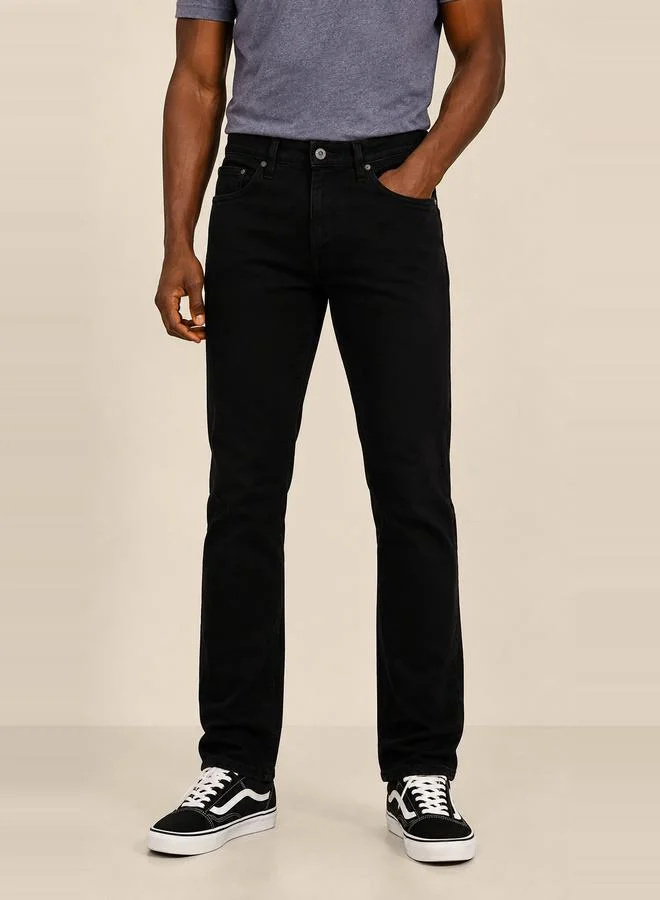 تايك تو Men Regular Fit Mid Rise Jeans By Falcon