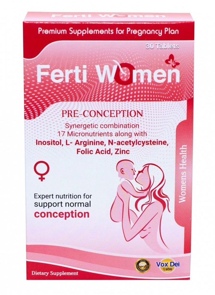 Vox Dei Labs - FERTI WOMEN TABLETS 30S - Image 1