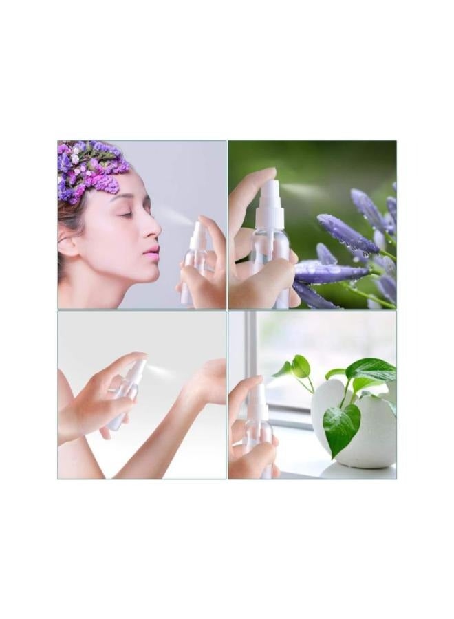 EasyLife 6 Pieces 100ml Plastic Spray Bottles Plastic Spray Clear Empty Fine Mist Plastic Mini Travel Bottle Set Bottles Refillable Liquid Containers - Image 5