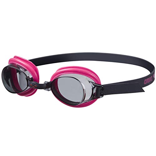 ARENA Bubble 3 Junior Training Swim Goggles Black Smoke Fuchsia - Image 1