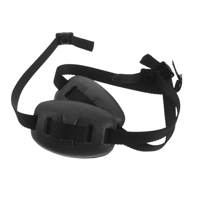 2pcs Chin Cup with Adjustable Strap - Sports Helmets Padded Chin Cup w/Strap for Hockey Rugby Football Baseball Players - Easy to Wear Black - Image 5