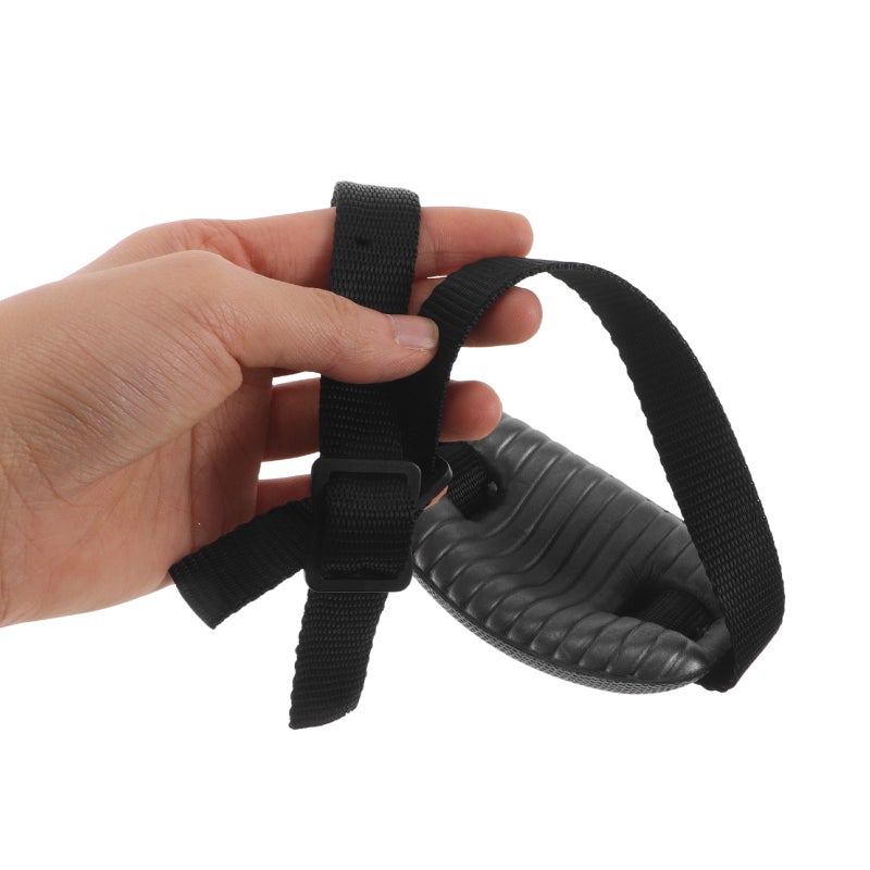 2pcs Chin Cup with Adjustable Strap - Sports Helmets Padded Chin Cup w/Strap for Hockey Rugby Football Baseball Players - Easy to Wear Black - Image 2