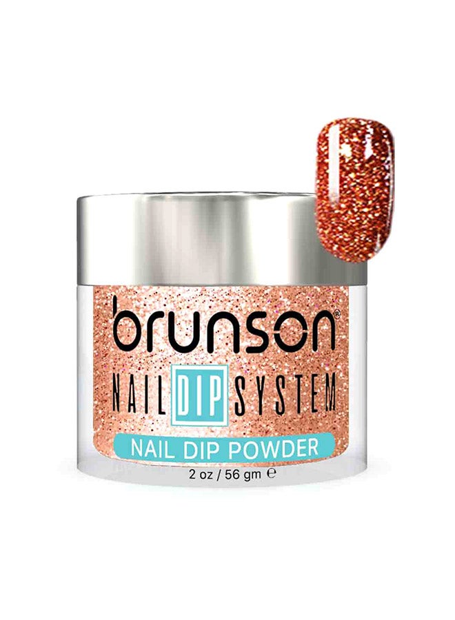 Nail Dip Powder Dip And Buff System Color 56gm, French Nail Art Starter Manicure Salon DIY At Home Odor Free And Long Lasting No Needed Nail Lamp Curing BDG020