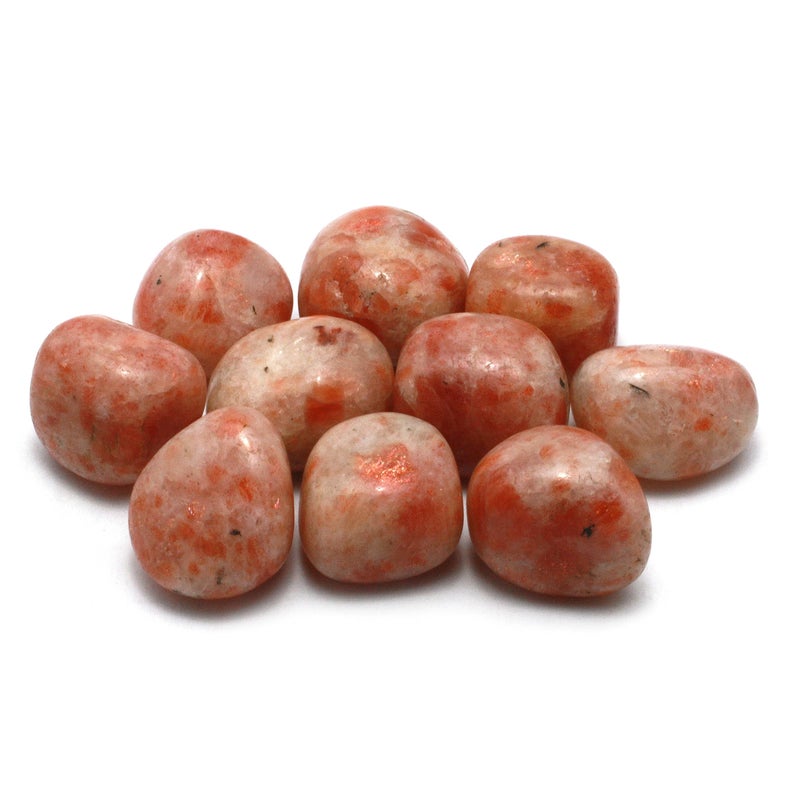 CrystalAge Sunstone Tumble Stone (20-25mm) - Image 2