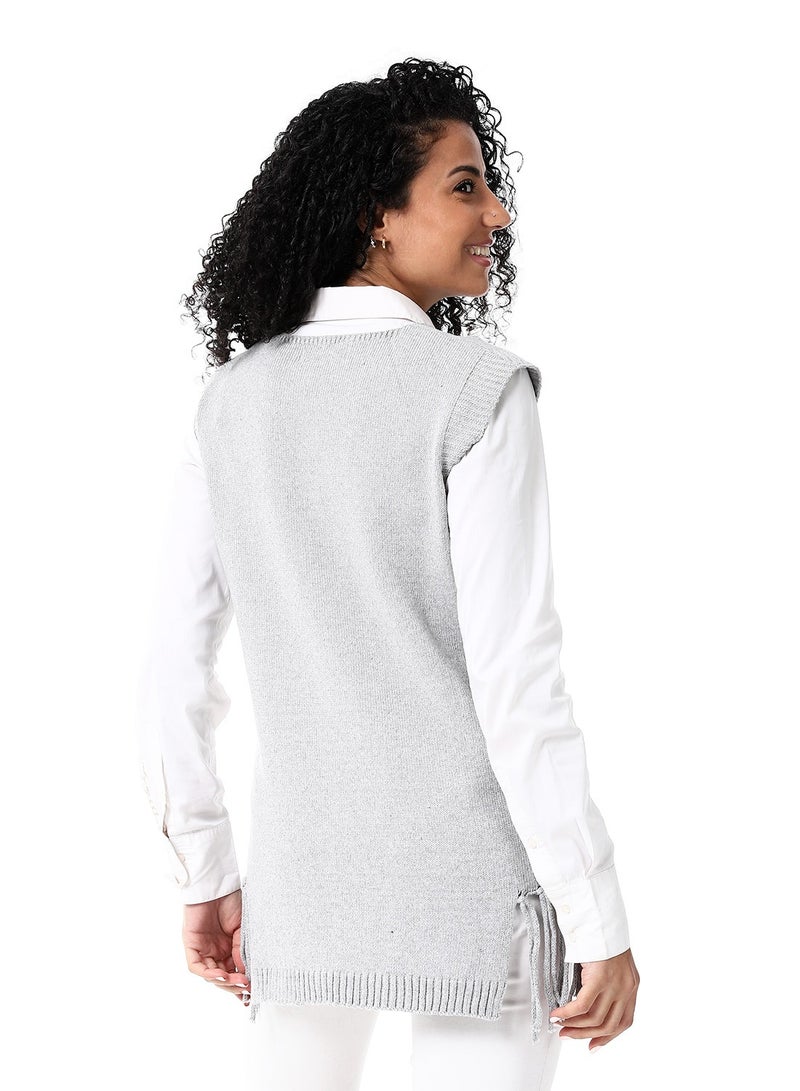 Caesar Womens Wool Vest - Image 4