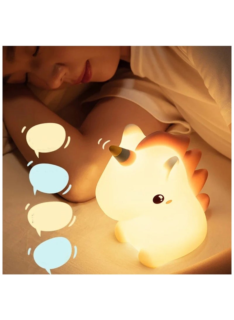 Generic - Unicorn Night Light for Kids – Soft Glow Bedside Lamp for a Relaxing Sleep Environment - Image 1