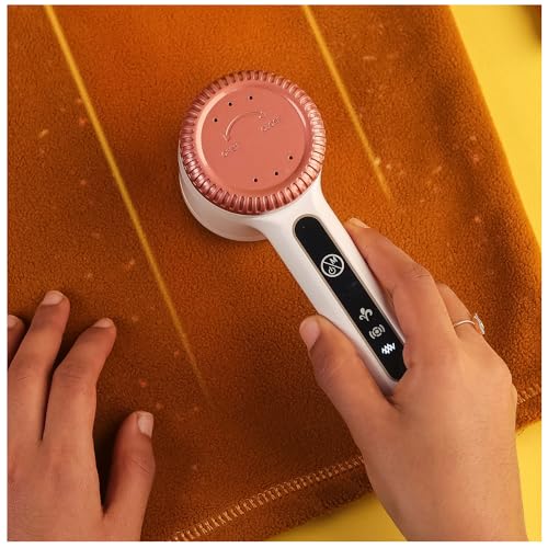 InstaCuppa Rechargeable Lint Remover, 3 Adjustable Speed Settings - 30% More Power (Upto 10,000 RPM), 1200mAh Battery - 60 Min Run Time, 6 Steel Blades - Efficient Fuzz Removal, Compact and Portable - Image 1