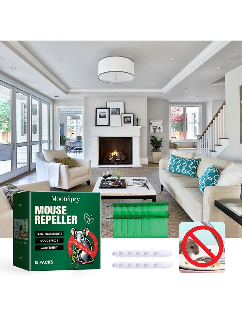 Generic Mouse Repellent Tablets for Car Engine, Home, and Interior Use * 12 Pieces + Mesh Bag * 12 Pieces*3Box  - Image 2