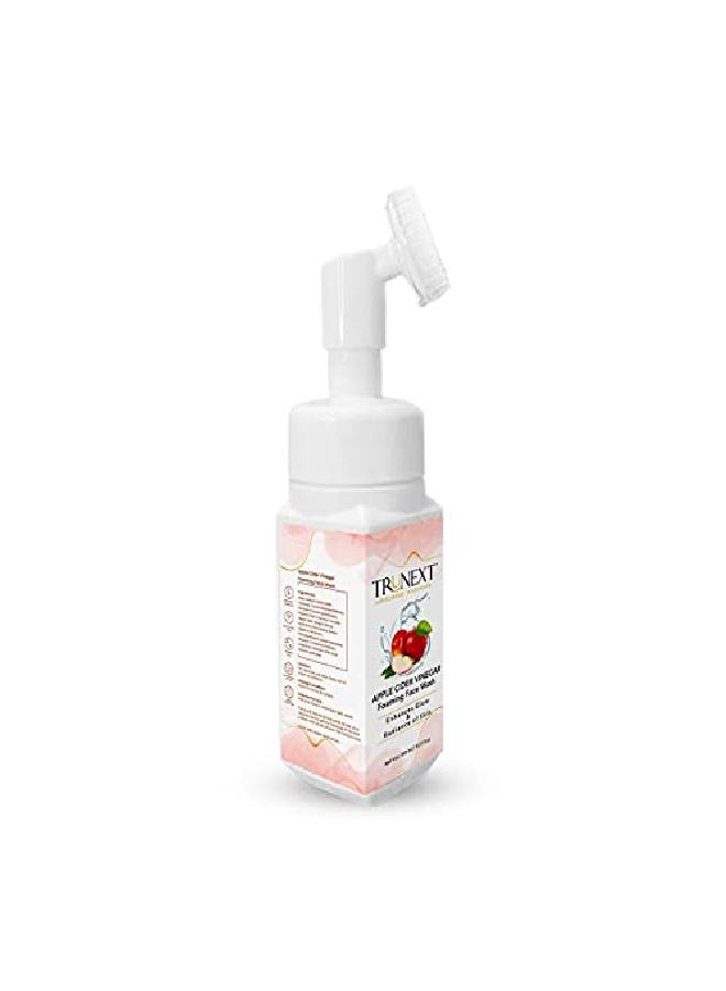 TRUNEXT Apple Cider Vinegar Face Wash With Foaming Brush TRUNEXT Face Wash 150Ml - Image 4