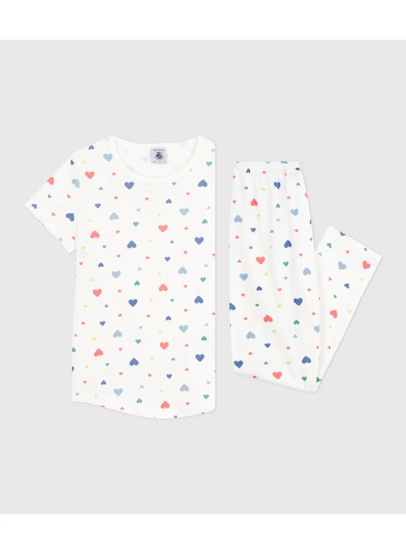 بيتي باتو Children's printed pyjamas with short sleeves and long legs