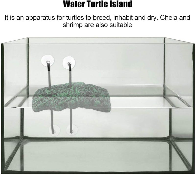 Small Turtle Basking Platform with Suction Cup Floating Reptile Ramp for Aquatic Turtles - Image 5