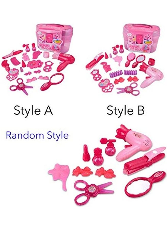 NIBEMINENT Pretend Play Make Up Case and Cosmetic Set - Image 1