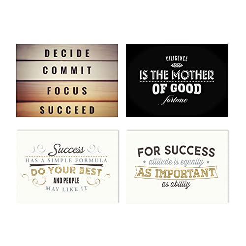 PAPER PLANE DESIGN Quote and Motivational Poster Set of 10 (Size 45 x 30 cm) (Poster-E) - Image 3