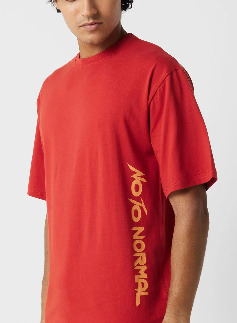 Seventy Five Oversized Graphic Tee