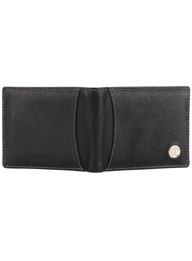  هاموندز فلاي كاتشر محفظة HAMMONDS FLYCATCHER المصنوعة من الجلد الأصلي للرجال، محفظة جلدية محمية بتقنية RFID للرجال، محفظة نقود للرجال، محفظة ثنائية الطي، 6 فتحات للبطاقات، 3 فتحات للهوية، جيب للعملات المعدنية، جيوب مخفية - أسود - Image 5