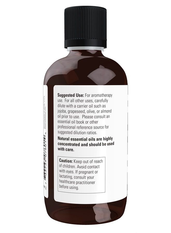 now Essential Oils, Rosemary Oil, Purifying Aromatherapy Scent, Steam Distilled, 100% Pure, Vegan, Child Resistant Cap, 4-Ounce  - Image 2