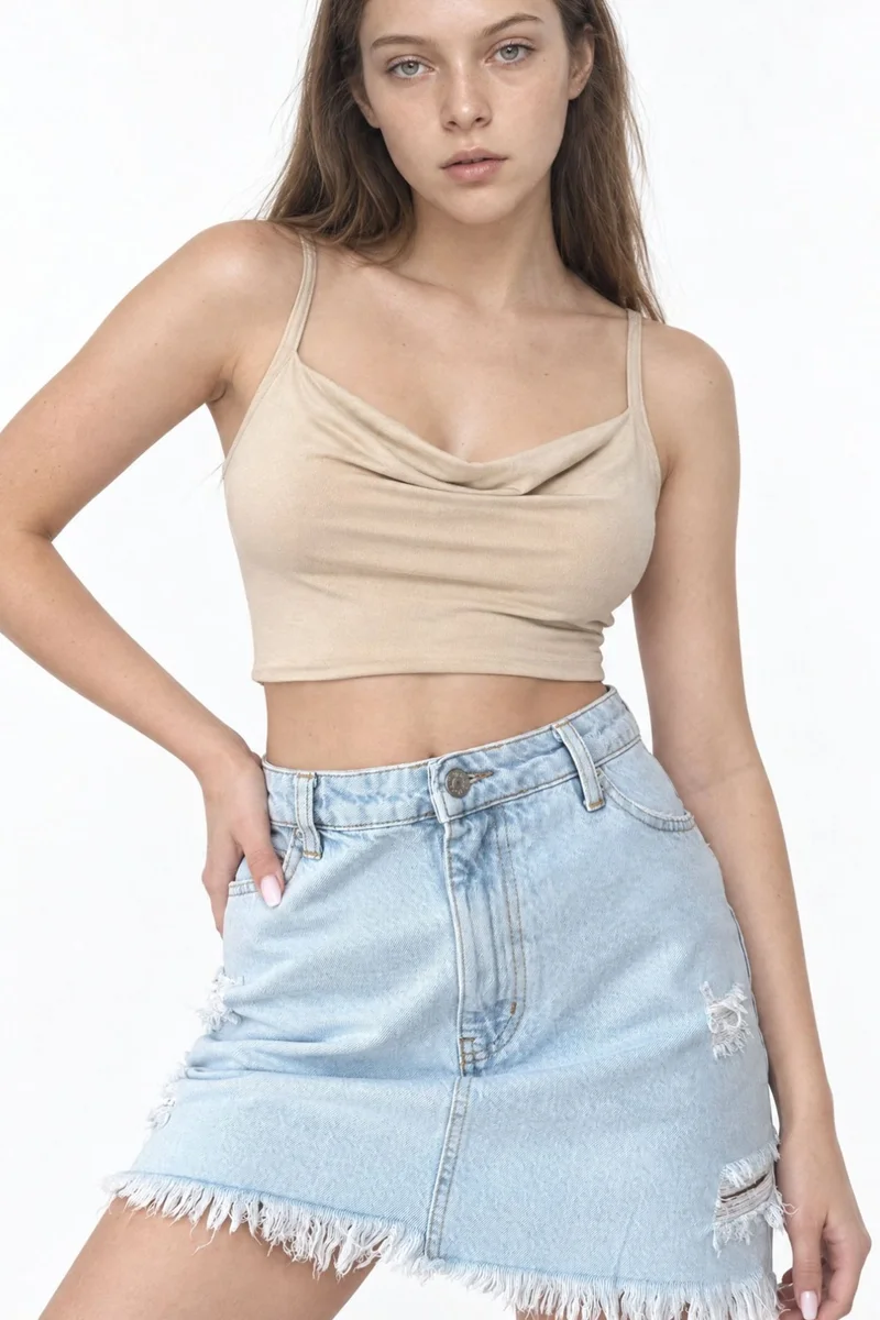 سكوالو SQUALO Cotton Skirt
