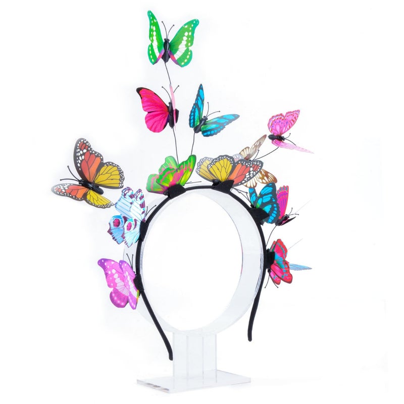 Stylish Butterfly Hair Hoop For Women, Bridal And Party Headband With Elegant Design - Image 2