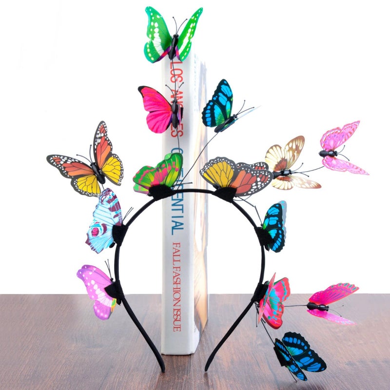 Stylish Butterfly Hair Hoop For Women, Bridal And Party Headband With Elegant Design - Image 4