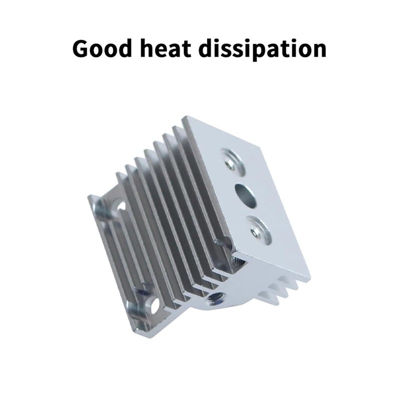 High Temperature Resistant Metal Heat Sink Radiator for K1 K1 MAX K1C Hotend 3D Printer Parts 5pcs - Image 5