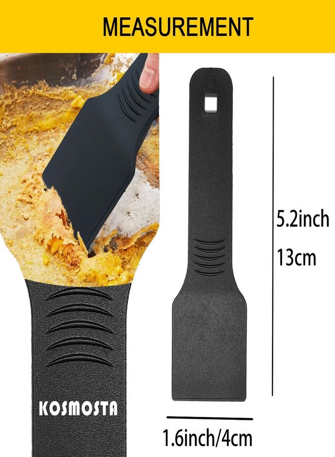 Kosmosta Raclette Spatula Set of 8 for Non-stick Pans | Baking Utensils Set | Kitchen Tools & Gadgets - Ideal for Raclette, Fondue & Baking - Image 2