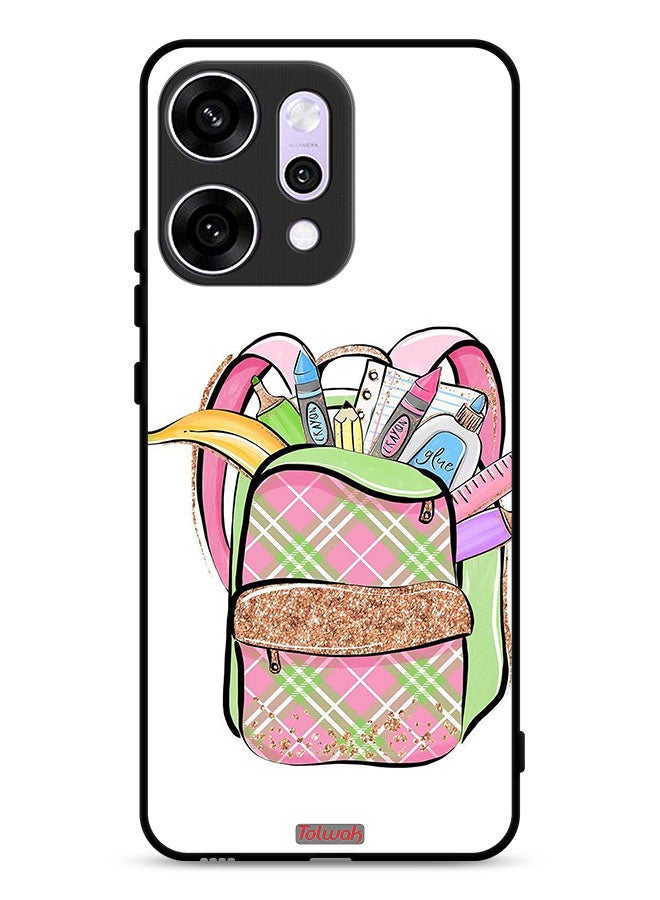 Tolwak Oppo Reno14 Protective Case Cover Unicorn Girl Bag - Image 1