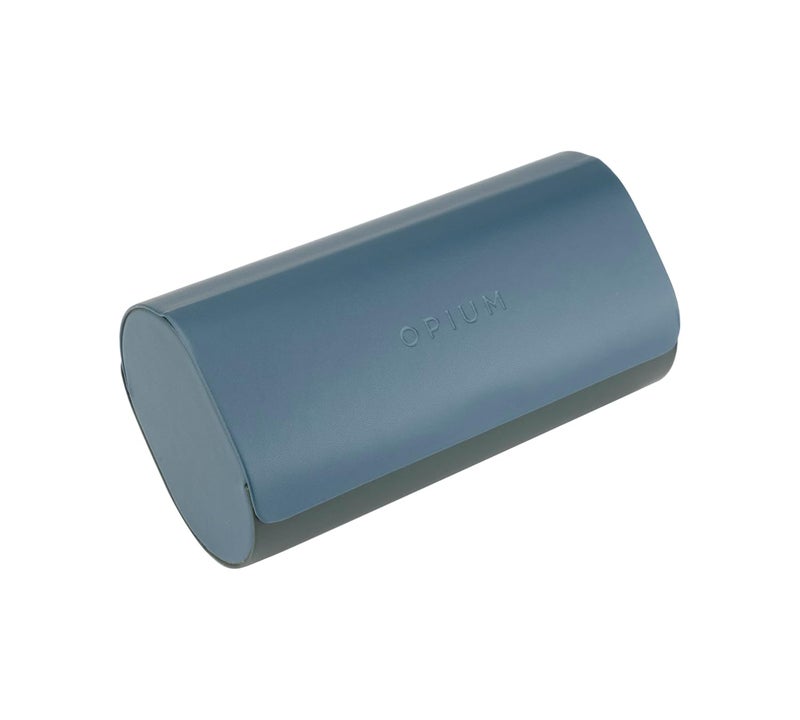 OPIUM حافظة نظارات شمسية ونظارات طبية 2 في 1 من أوبيم | صندوق صلب ذو قسمين للرجال والنساء | تخزين واقي للنظارات والشمسية | تصميم مدمج وصديق للسفر - Image 3