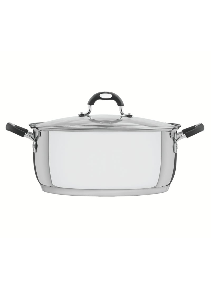 ترامونتينا سولار سيليكون قدر ستانلس ستيل  سم . لتر بقاع ثلاثي - Image 1