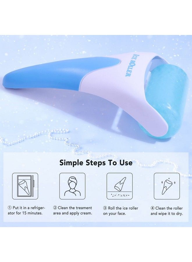 huefull Ice Roller Face Massage Ice Eye Roller & Ice Facial Roller For Puffy Eyes Shrink Pores & Tighten Skin Skin Care Tool - Image 5