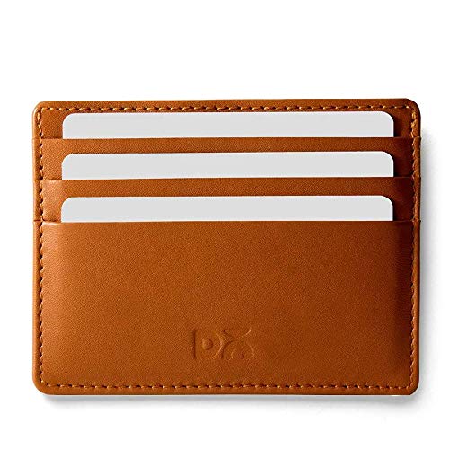 DailyObjects Slim Skinny Fit Card Wallet for Men and Women | Genuine Leather | Credit/Debit Card Holder | 3 Slots for Cash, Card & IDs | Stylish Pocket Purse | Money Organiser - Image 1