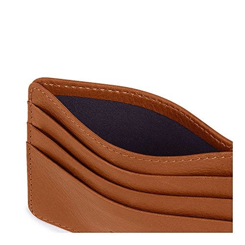 DailyObjects Slim Skinny Fit Card Wallet for Men and Women | Genuine Leather | Credit/Debit Card Holder | 3 Slots for Cash, Card & IDs | Stylish Pocket Purse | Money Organiser - Image 4
