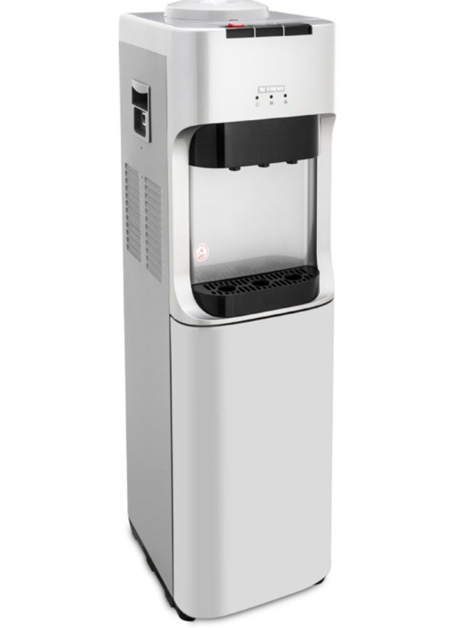 فريش مبرد مياه فريش 3 حنفية مزود بثلاجة - تحميل علوي، ستانلس ستيل، سعة 20 لتر - 500005915