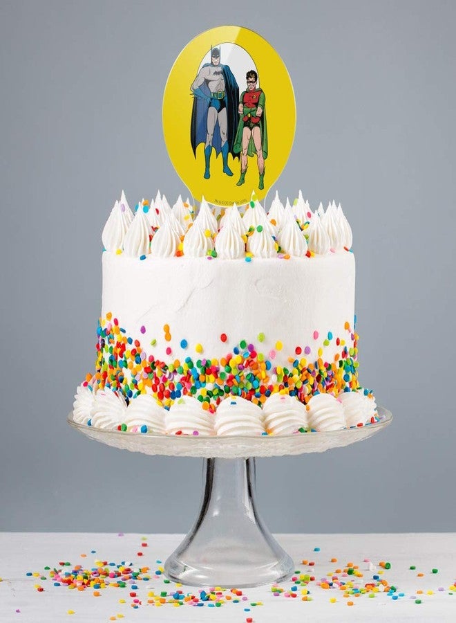 غطاء كعكة من الأكريليك على شكل باتمان وروبن لتزيين الحفلات بمناسبة ذكرى الزفاف أو عيد الميلاد أو التخرج - Image 4