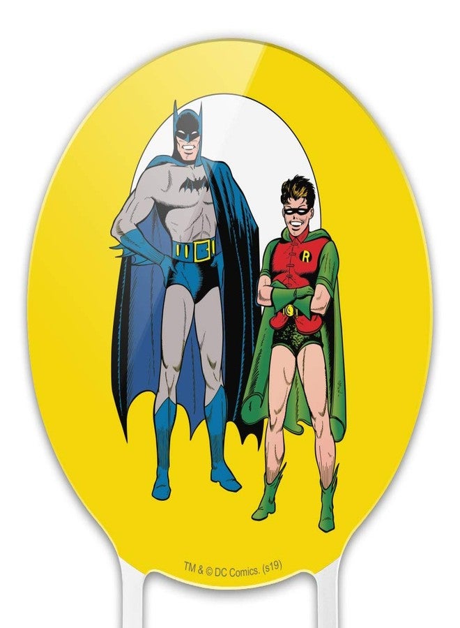 غطاء كعكة من الأكريليك على شكل باتمان وروبن لتزيين الحفلات بمناسبة ذكرى الزفاف أو عيد الميلاد أو التخرج - Image 3