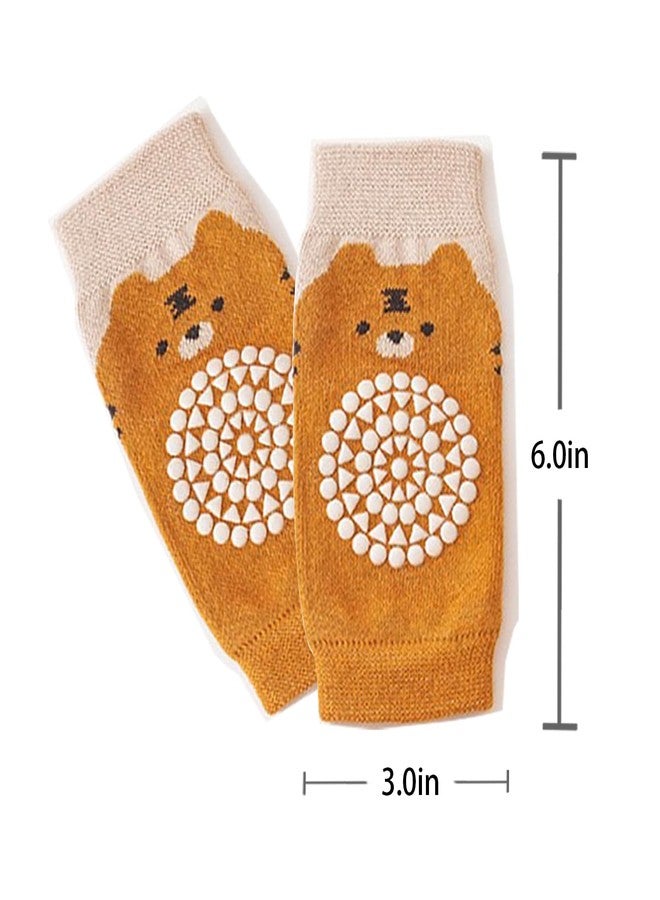 TFTSR Baby Knee Pads for Crawling (3 Pairs) and Baby Socks for Walking (3 Pairs), Walking Protector for Toddler Kid Girls Boy - Image 5