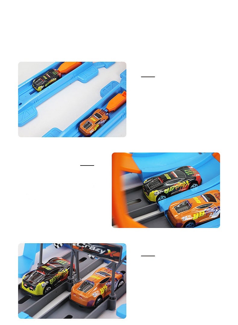 هالامودو لعب الأطفال حلة السيارة । السباق المعادن + يا (آبز)، المصممة المسار । الدائري 360 ° التناظرية بدأت تتسارع بدء । । । اللعبة السباقات الأبوة تجربة قيادة غمر । السرعة التحديات المثيرة । سيارات لعبة । الملغم المعمرة مناسبة للأطفال من سن الثلاث سنوات وما فوقها - Image 5