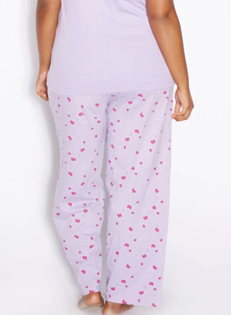 EVANS Butterfly Pyjama Bottoms