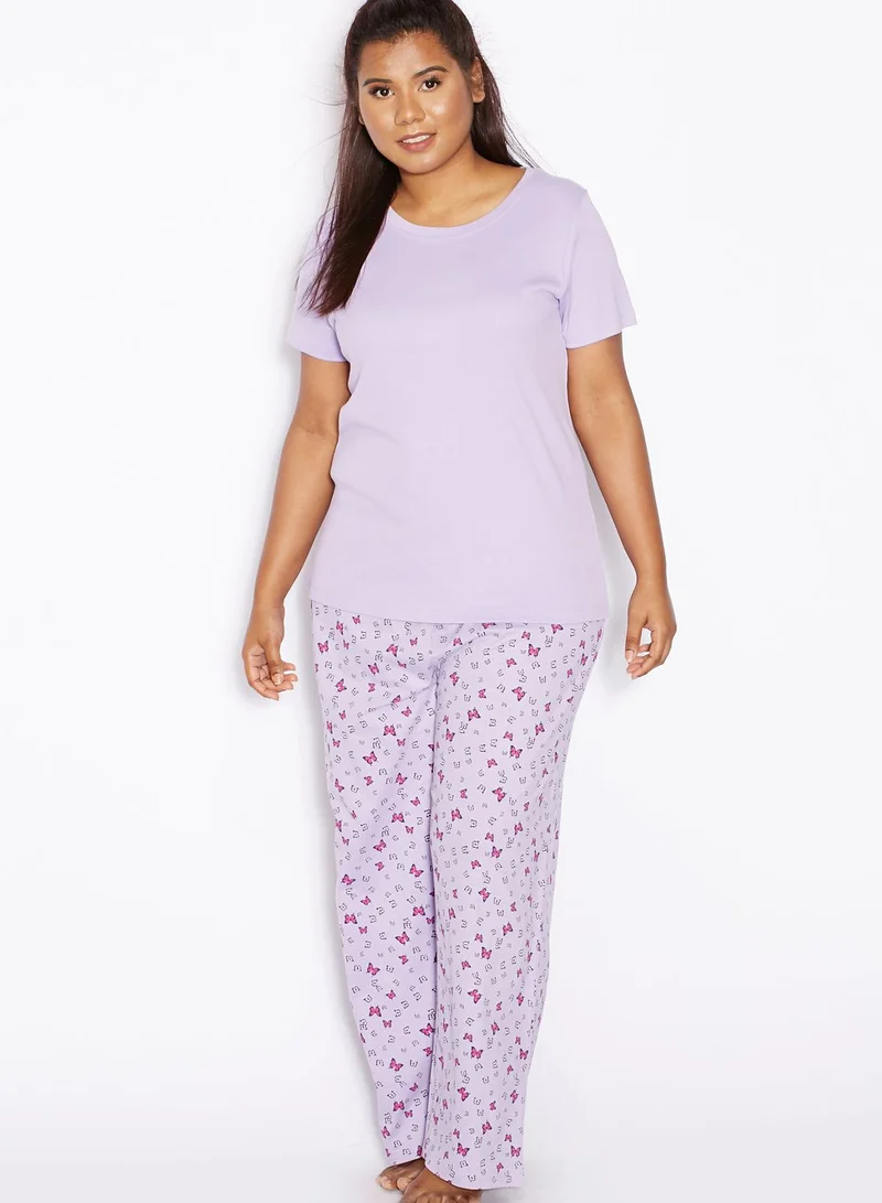 EVANS Butterfly Pyjama Bottoms