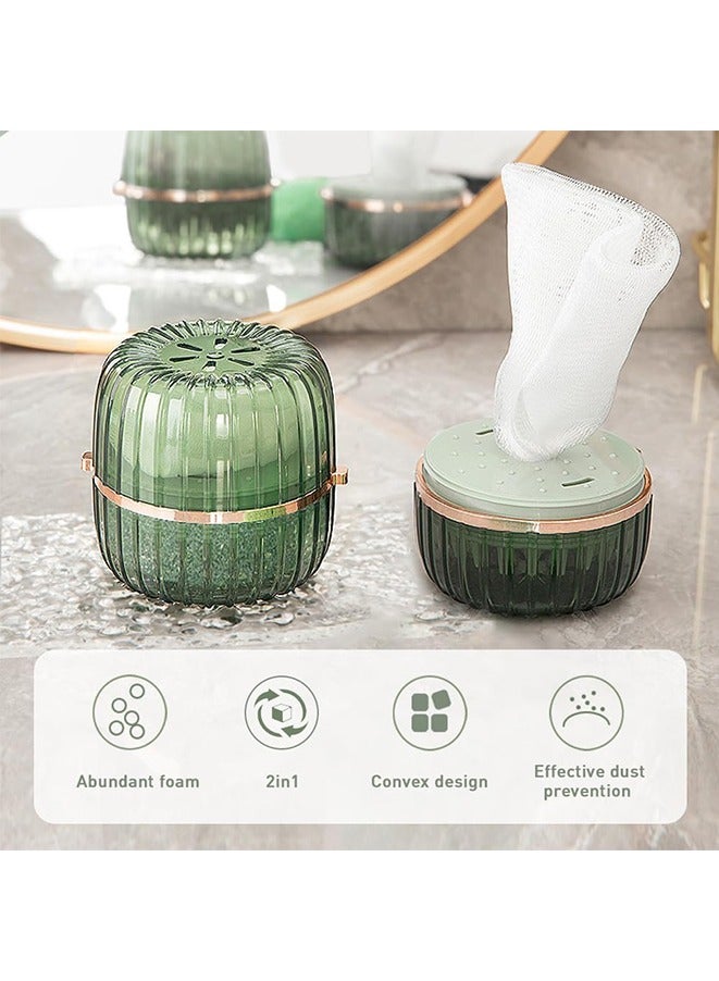 Loquat Hair Shampoo Brush, Manual Scalp Massager for Hair Growth  Dandruff Removal, Waterproof Head Scrubber with Soft Silicone Bristles, Scalp Exfoliator for Hair Care, Green - Image 3
