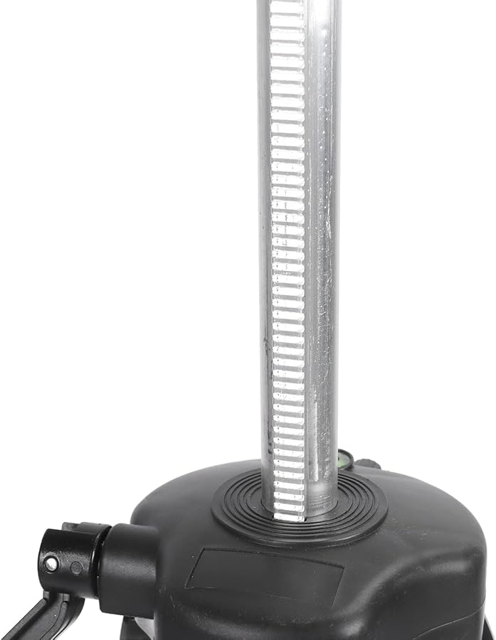 حامل ثلاثي الأرجل من الألومنيوم ذاتي التسوية الاحترافي قابل لتعديل الارتفاع 1.5 متر فضي - Image 3