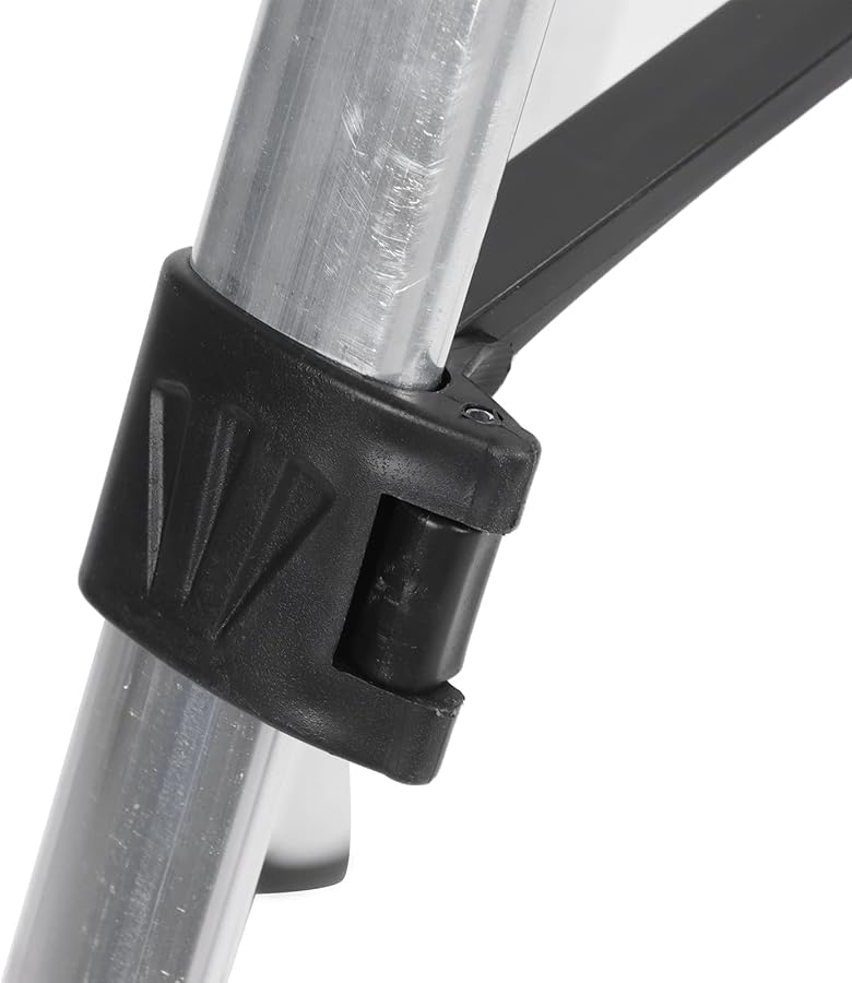 حامل ثلاثي الأرجل من الألومنيوم ذاتي التسوية الاحترافي قابل لتعديل الارتفاع 1.5 متر فضي - Image 4