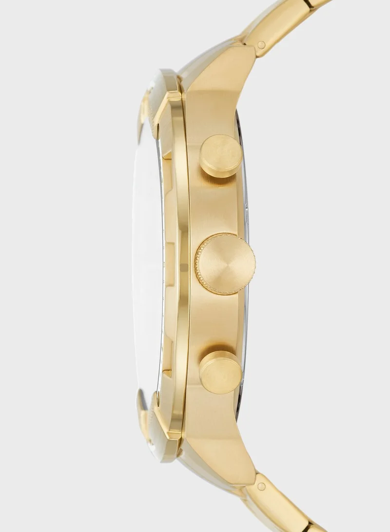 FOSSIL Chronograph Gold-Tone Stainless Steel Watch