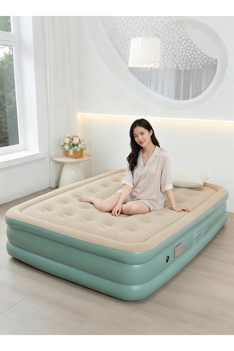 Automatic inflatable mattress for outdoor midday rest - double-person floor bed - portable air mattr - Image 4