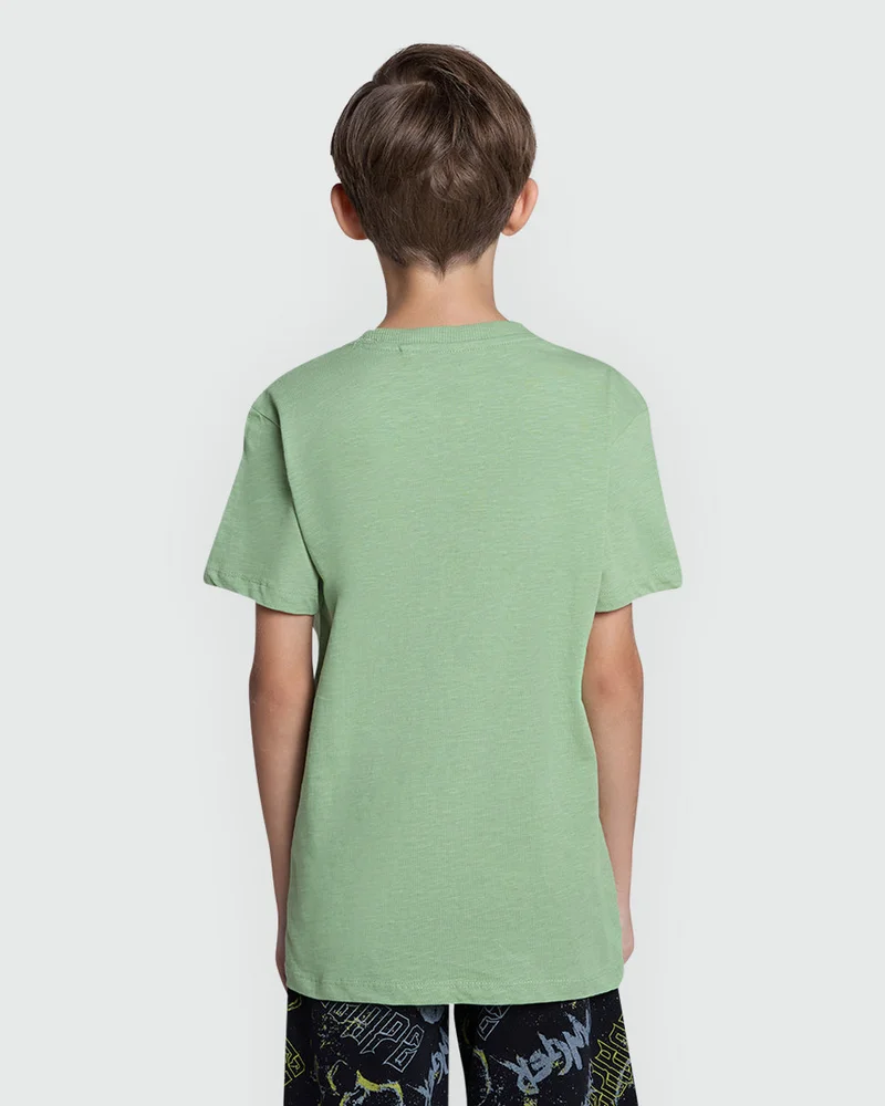 Ovs Aspen Green Boys' Tee  For Everyday Comfort